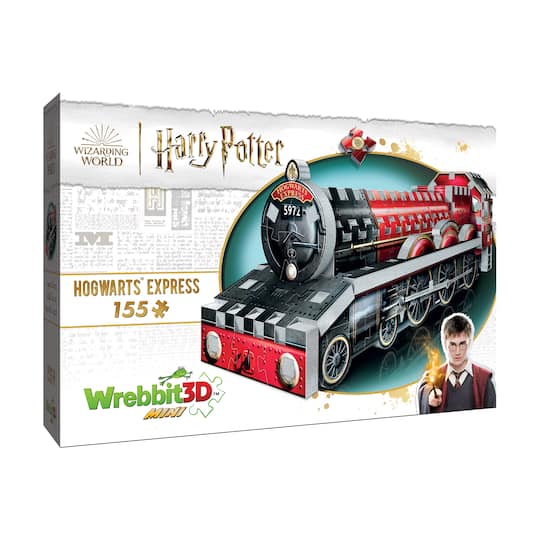 Harry Potter Collection - Hogwarts Express Mini 3D Puzzle: 155 Pcs By Wrebbit | 11.125" x 7.5" x 2.375" | Michaels®